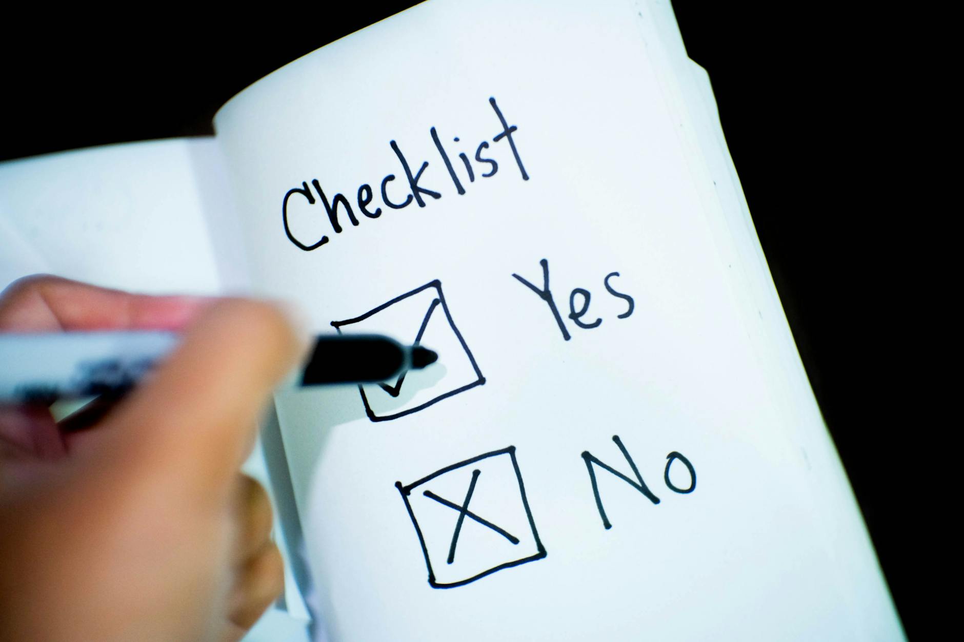 A checklist
